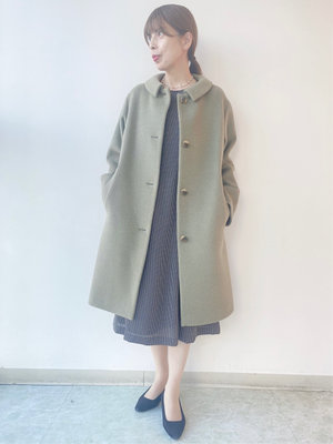 【ジーロンラムコート】で大人フェミニンコーデ♪ KEITH