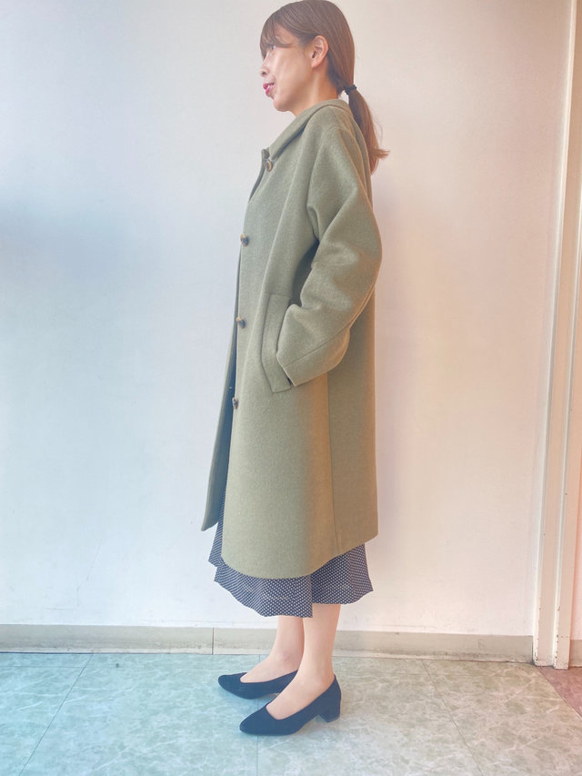 【ジーロンラムコート】で大人フェミニンコーデ♪ KEITH