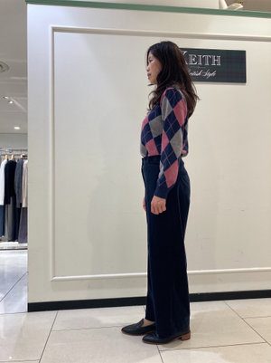 コーデュロイパンツを今年らしく KEITH