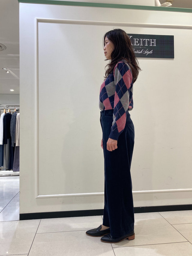 コーデュロイパンツを今年らしく KEITH