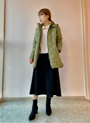 おしゃれに防寒できる【KEITH×TAION】ダウンコート KEITH