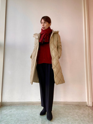 寒い日のお出かけは【ダウンコート】で防寒対策をばっちりと KEITH