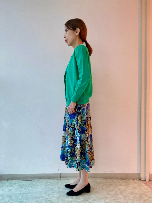 【Manor flowerスカート】でおしゃれな春のお出かけコーディネート KEITH