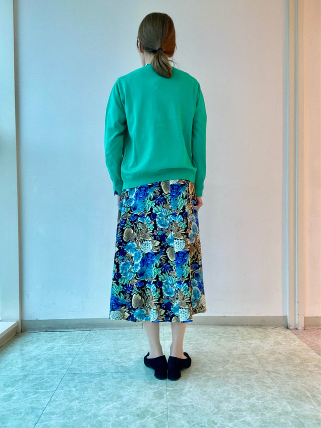 【Manor flowerスカート】でおしゃれな春のお出かけコーディネート KEITH