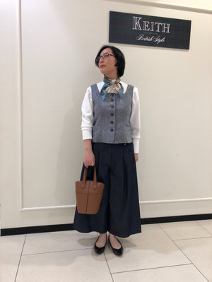 春のお出かけコーデ KEITH