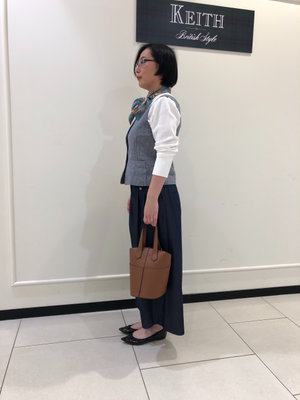春のお出かけコーデ KEITH