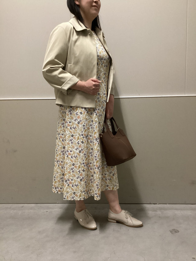 春のワンピーススタイル KEITH