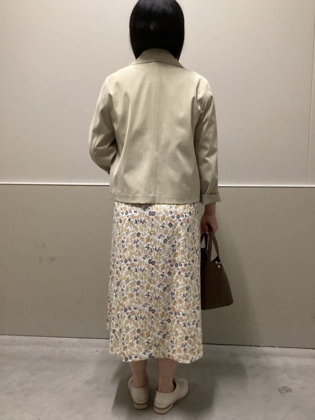 春のワンピーススタイル KEITH