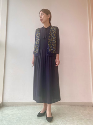 【Ms Mimosa Liberty Print】カーディガンでスタイリッシュな春コーデ KEITH