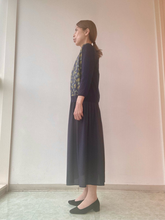 【Ms Mimosa Liberty Print】カーディガンでスタイリッシュな春コーデ KEITH