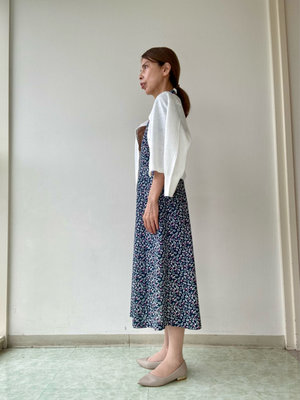 【フローラルプリント】が目を惹くワンピースコーデ KEITH