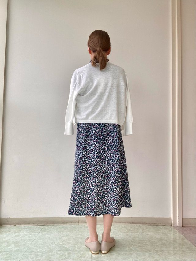 【フローラルプリント】が目を惹くワンピースコーデ KEITH