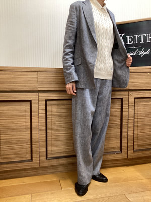 着回せるスーツスタイル KEITH