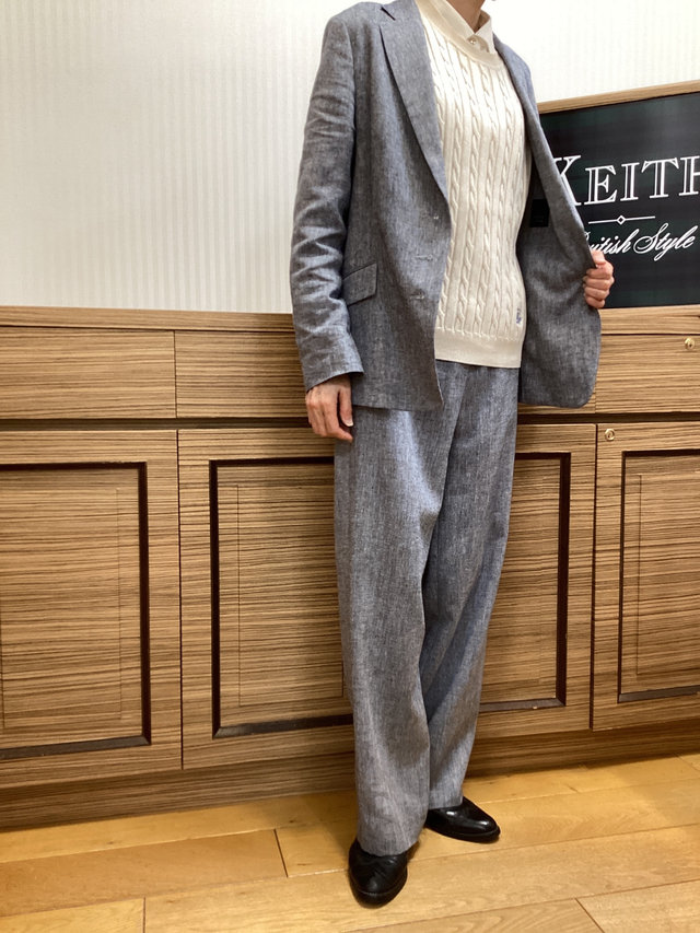 着回せるスーツスタイル KEITH