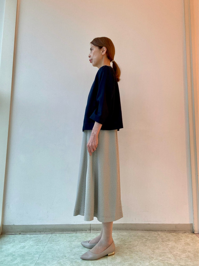 【プリントリングワンピース】で初夏のキレイめコーデ KEITH