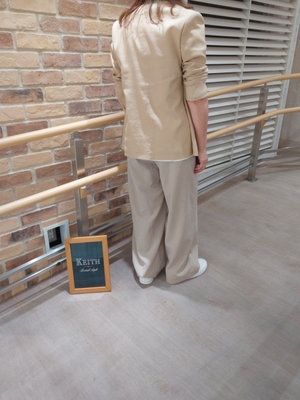 大人なコーデにしてみました KEITH