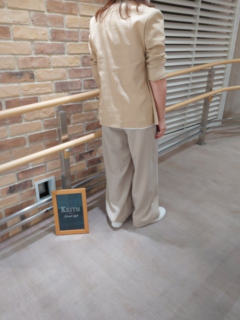 大人なコーデにしてみました KEITH