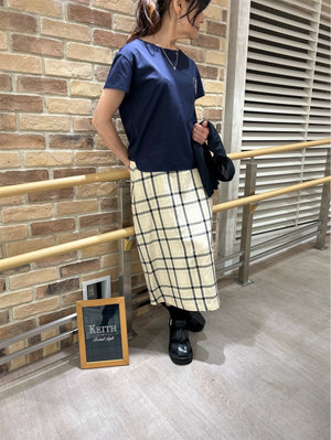 夏のシャツブラウスコーデ KEITH