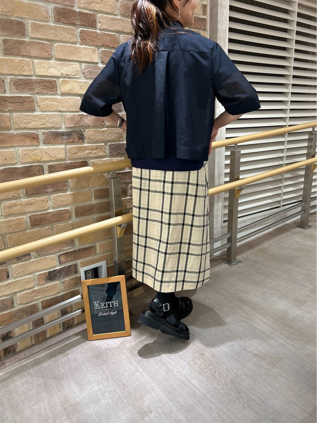 夏のシャツブラウスコーデ KEITH