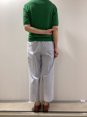 きれいな色のカーディガンスタイル KEITH