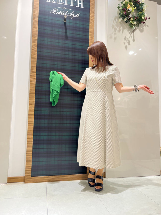 夏ワンピースコーデ-1 KEITH