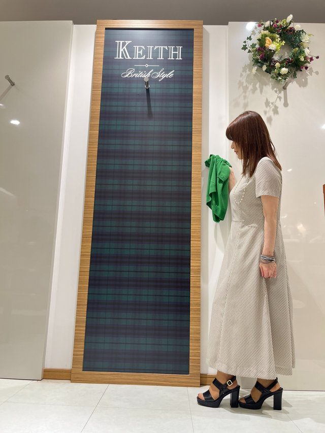 夏ワンピースコーデ-1 KEITH