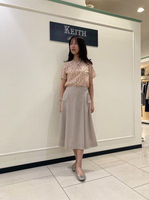 夏の爽やかコーディネート KEITH