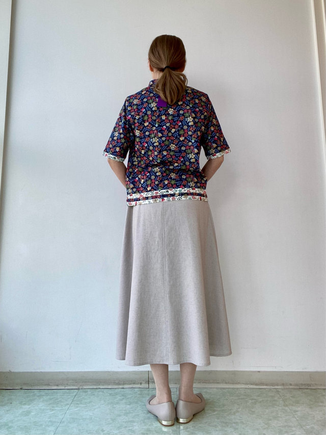 【花柄プリント】で大人可愛い爽やかコーデ KEITH