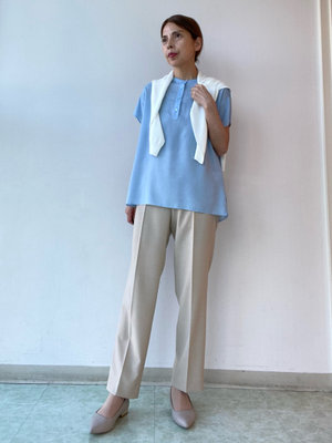 暑い日も【キュプラブラウス】で涼しく爽やかに KEITH