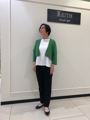 夏のお出かけコーデ KEITH