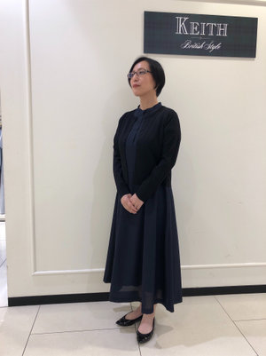 夏のきちんとコーデ KEITH