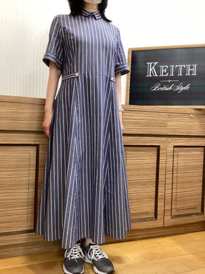ストライプワンピース KEITH