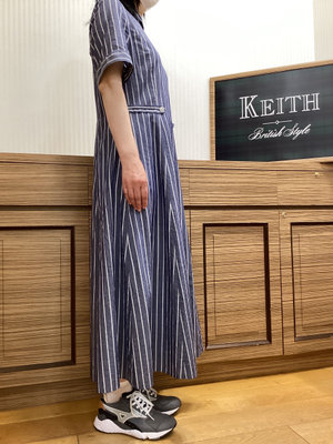 ストライプワンピース KEITH