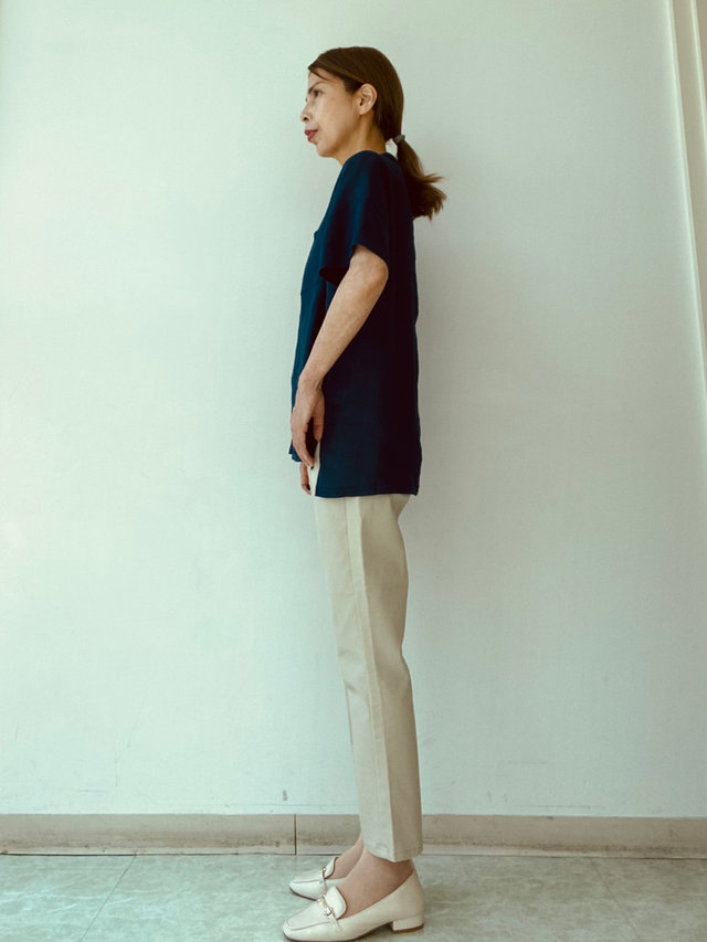 【リネンブラウス】で涼しくスッキリ見えコーデ KEITH