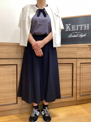 夏のオフィスコーデ KEITH