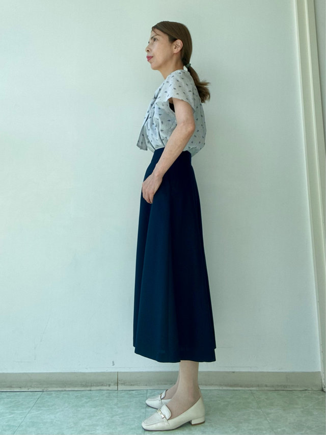 【ヨットモチーフプリント】で涼しげな夏コーデ KEITH