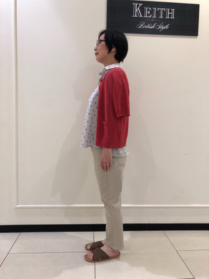 夏のカジュアルコーデ KEITH