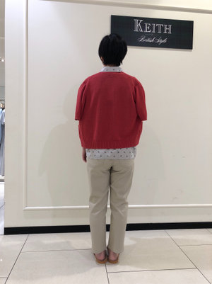夏のカジュアルコーデ KEITH