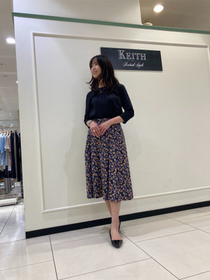 ブラック＆フラワーミューズ KEITH