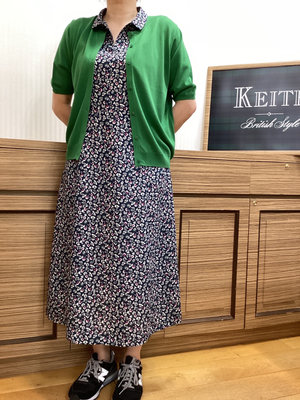 真夏の涼しいワンピース KEITH