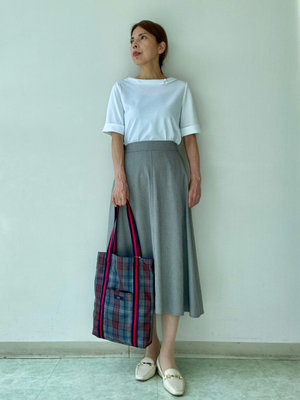 【Cool Piqueカットソー】で夏のクラシックコーデ KEITH