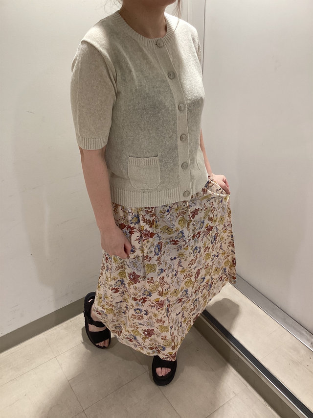 フラワープリントで夏のイベントコーデ KEITH