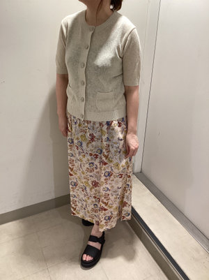 フラワープリントで夏のイベントコーデ KEITH