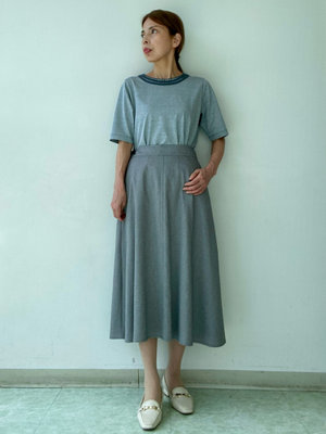 【ストライプカットソー】できれいめカジュアルコーデ KEITH