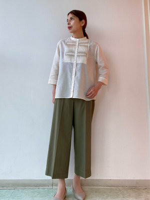 【T/Cローンブラウス】で初夏のカジュアルコーデ KEITH