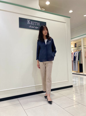 麻シャツでスタイリッシュに KEITH