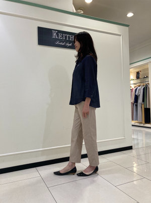 麻シャツでスタイリッシュに KEITH