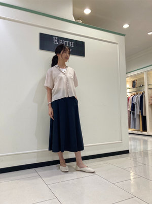 ドレープ感がオシャレなキュプラブラウス KEITH