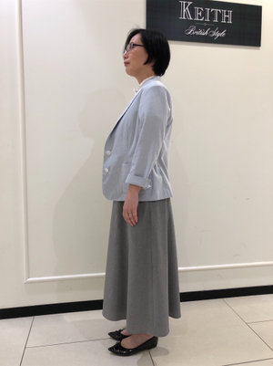 夏のオフィスコーデ KEITH
