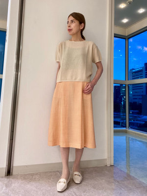 【ギンガムチェック】ビタミンカラーで爽やかコーデ KEITH